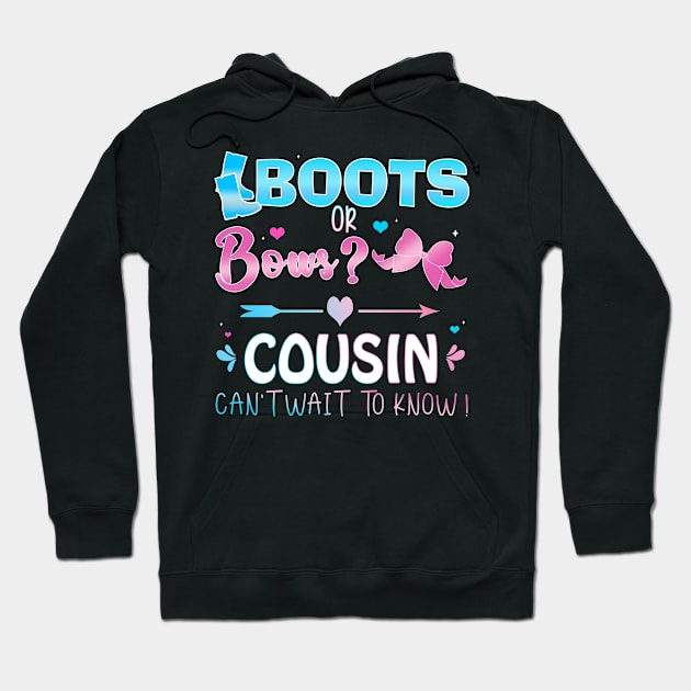 Boots or Bows Cousin Hoodie by Artistry Vibes